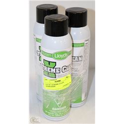 LOT OF 3 XTREME CLEAN DEGREASERS