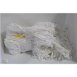LOT OF 3 WHITE  MOP HEADS