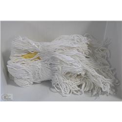 LOT OF 3 WHITE  MOP HEADS