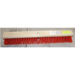 24" BROOM HEAD MEDIUM SWEEP SYNTHETIC FIBER