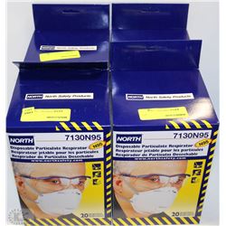 LOT OF 4 CASES OF DISPOSABLE PARTICULATE