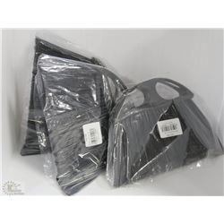 LOT OF 3 MAGNETIC LARGE ANGLE BROOM HEADS