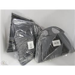 LOT OF 3 MAGNETIC LARGE ANGLE BROOM HEADS