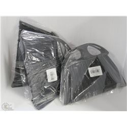 LOT OF 3 MAGNETIC LARGE ANGLE BROOM HEADS