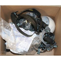 BOX OF ADJUSTABLE HEAD GEAR