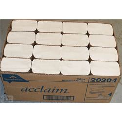 ACCLAIM MULTI FOLD WHITE PAPER TOWELS