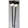 Image 1 : LOT OF 2 SMALL DUST BROOMS