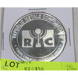 RMC 1 OUNCE SILVER ROUND COIN