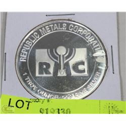 RMC 1 OUNCE SILVER ROUND COIN