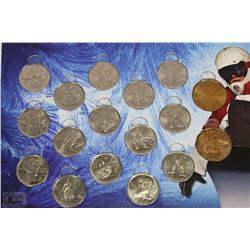 VANCOUVER OLYMPICS 2010 COIN SET