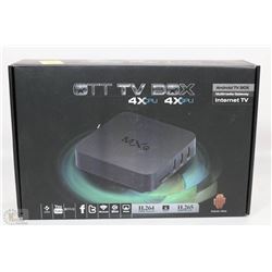 NEW OTT TV BOX WITH REMOTE AND KODI INSTALLED