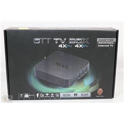 NEW OTT TV BOX WITH REMOTE AND KODI INSTALLED