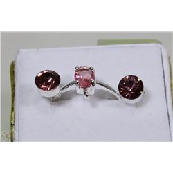 S/S FASHION RING WITH EARRINGS