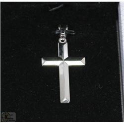 STERLING SILVER CROSS PENDANT