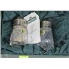 Image 1 : 1 BOX TYRONE CRYSTAL SALT & PEPPER SET -IRISH