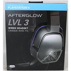 PLAYSTATION 4 AFTERGLOW WIRED HEADSET