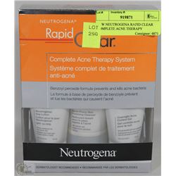 NEW NEUTROGENA RAPID CLEAR COMPLETE ACNE THERAPY