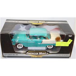 AMERICAN MUSCLE 1:18 SCALE 1955 CHEVY BEL AIR