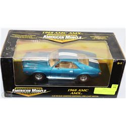 AMERICAN MUSCLE 1:18 SCALE 1968 AMC AMX LE