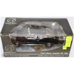 AMERICAN MUSCLE 1:18 SCALE 1967 CHEVY IMPALA SS396
