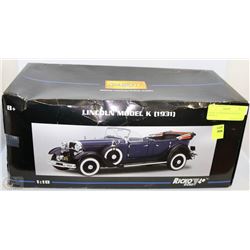RICKO  1:18 SCALE 1931 LINCOLN MODEL K