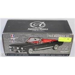 AMERICAN MUSCLE  1:18 SCALE 1965 MUSTANG GT