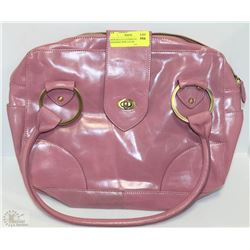 NEW DELLA LEATHER SADIE HANDBAG PINK COLOR