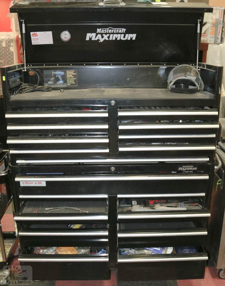 DELUXE MASTERCRAFT MAXIMUM TOOL CHEST ON WHEELS deluxe-mastercraft-maximum-tool-chest-on-wheels