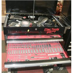 MAC TOOLS TOOL BOX WITH CONTENTS MOSTLY MAC TOOLS