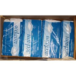 CASE OF ACCLAIM 1 PLY NAPKINS (6000 NAPKINS PER