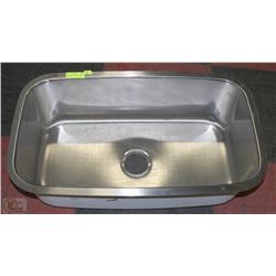 STAINLESS STEEL SINGLE  SINK  18"X31"