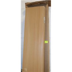 1.6X6.8 NEW WOODEN HEMLOCK BI FOLD DOOR