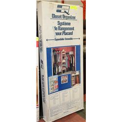 CLOSET ORGANIZER NEW IN BOX