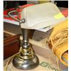 Image 1 : PEWTER DESK LAMP