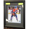 Image 1 : JORDAN EBERLE FRAMED OILERS PHOTO