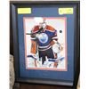 Image 1 : DWAYNE ROLOSON AUTOGRAPHED AND FRAMED GOALIE