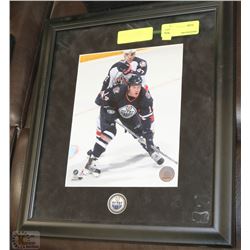 RAFFI TORRES FRAMED OILERS PHOTO