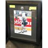 Image 1 : GEORGE LARAQUE FRAMED OILERS PHOTO