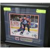 Image 1 : SHELDON SOURAY AUTOGRAPHED AND FRAMED OILERS PHOTO