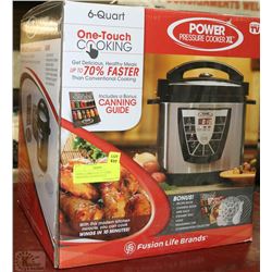 EXTRA LARGE 6 QT /5.7 LITRE PRESSURE COOKER WITH