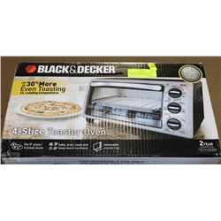 BLACK AND DECKER TOASTER OVEN WITH BAKE,BROIL AND