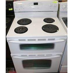 MAYTAG GEMINI STOVE WITH 2 DOOR OVEN,SELF CLEAN
