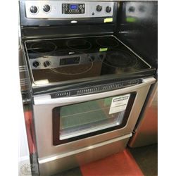 5 BURNER WHIRLPOOL 30" STOVE WITH STEAM/SELF CLEAN