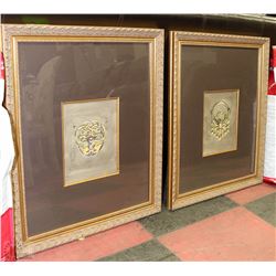 LOT OF 2 SHOWHOME FRAMED PICTURES