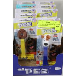 CASE OF 10 PEZ SECRET LIFE OF PETS DISPENSERS