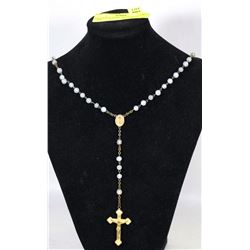 VINTAGE ROSARY WITH BRASS CASE