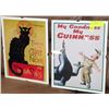 Image 1 : 2 FRAMED POSTERS NEW 14"X11"