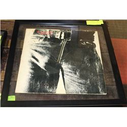RARE ALBUM COVER OF ROLLING STONES WITH ZIPPER