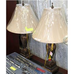 PAIR OF DESIGNER LAMPS