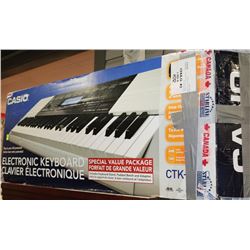 CASIO ELECTRIC KEYBOARD WITH STAND